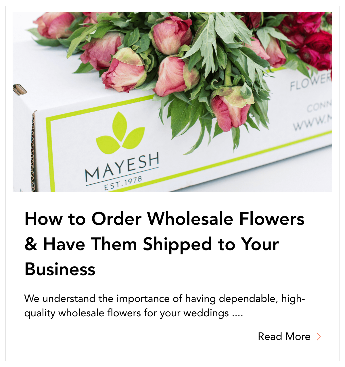 blog tile - How to Order Wholesale Flowers Have Them Shipped to Your Business