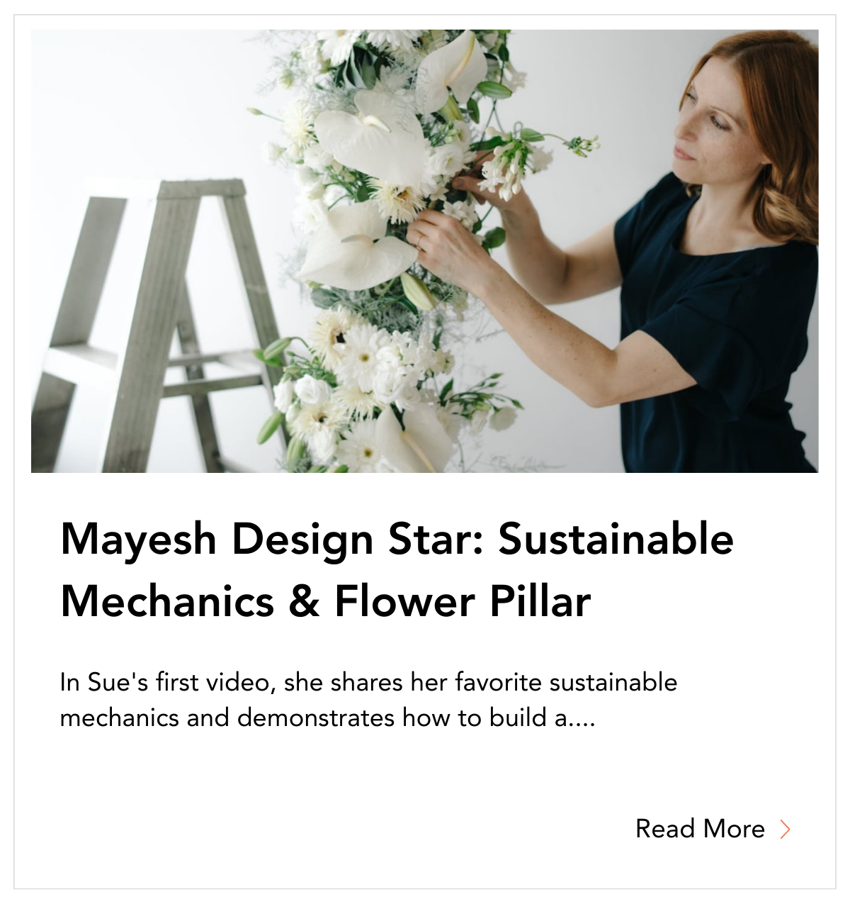 blog tile - Mayesh Design Star_ Sustainable Mechanics Flower Pillar