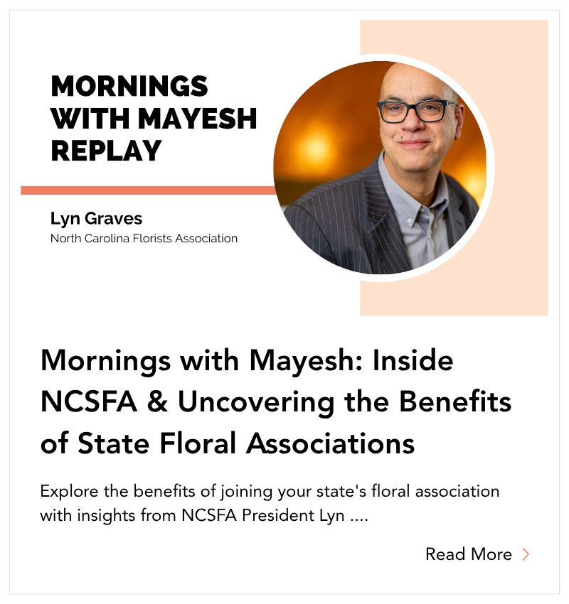 blog tile - Mornings with Mayesh - Inside NCSFA