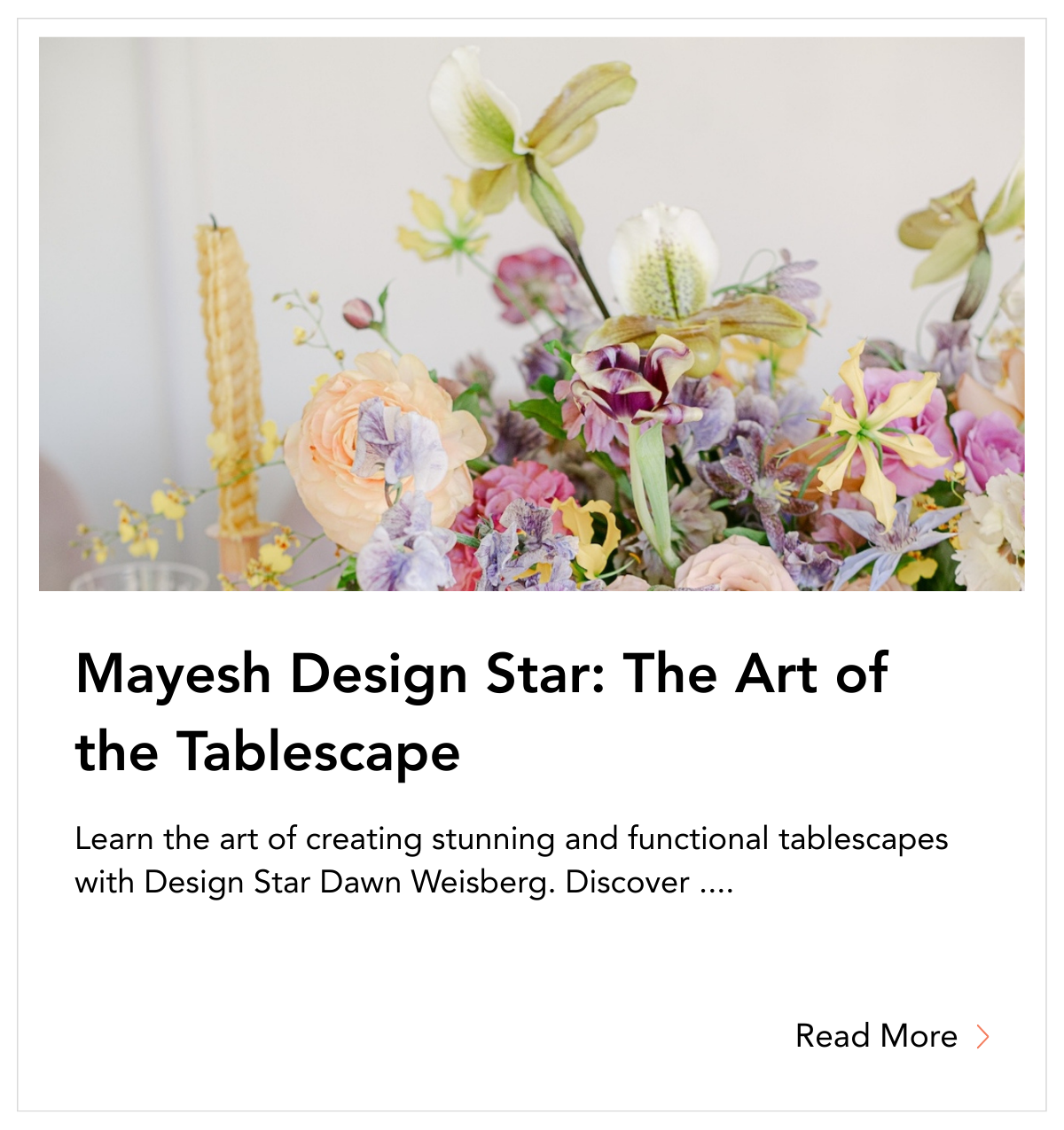 blog tile - The Art of the Tablescape